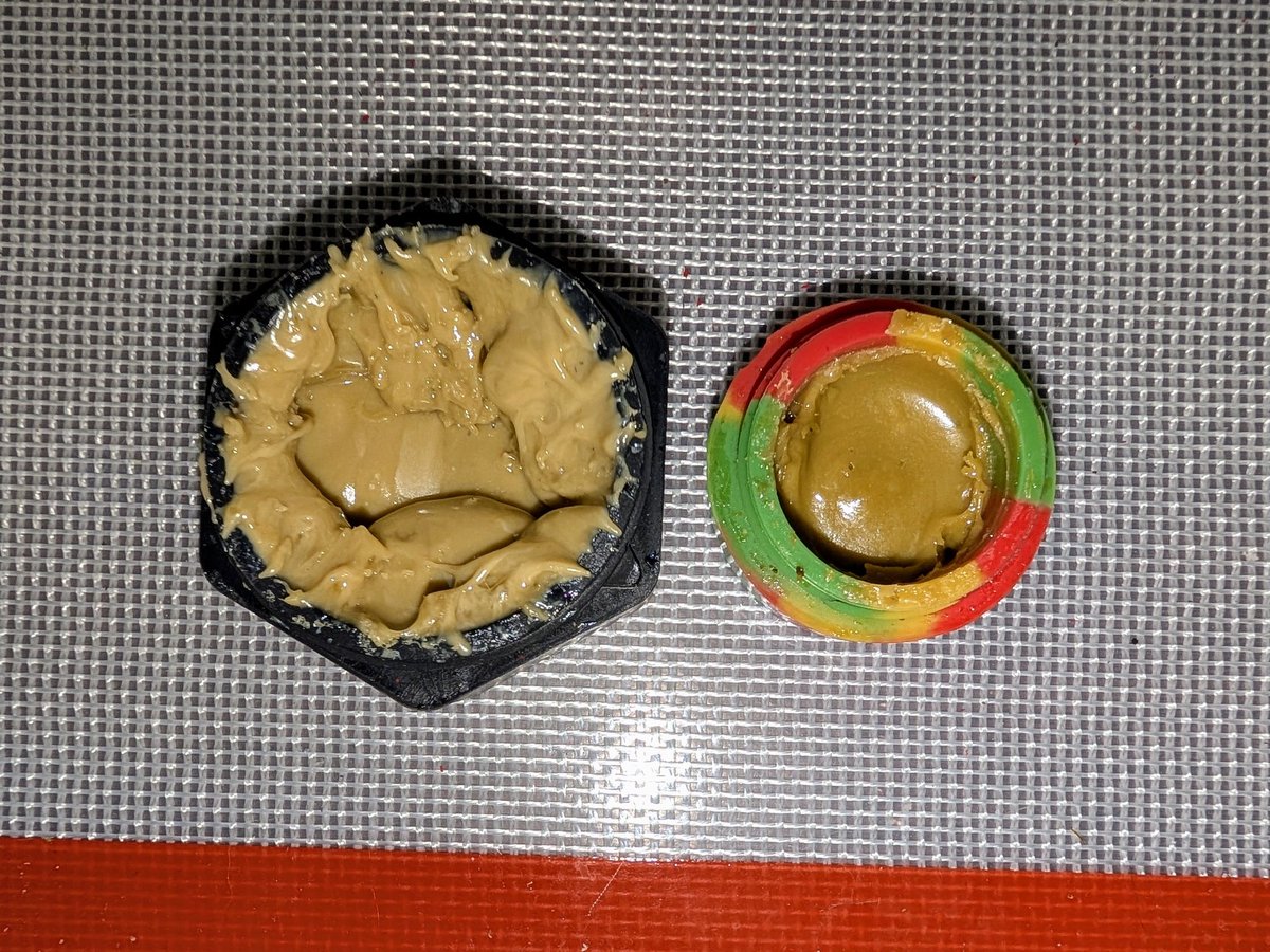 MA88ARD's tweet photo. Zkittlez
Dry weight (no cure): 147.25 g 🌿
Collected rosin yield: 19.3 g 🍯

13.10% yield, can improve efficiency but not bad

Ohio Dispensary prices
vs 
MY operating costs (soil, utilities, nutrients, etc):

Ohio average rosin/gram: ~$60
My operating costs/gram rosin: ~$13 https://t.co/4eoiQg7VsG