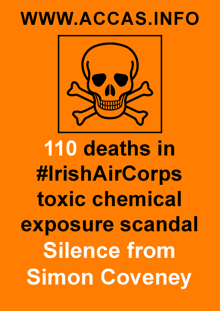 accasinfo's tweet photo. @Oismur He never had the balls to do the right thing.
Couldn't even deliver a medical card to injured serving & former #IrishAirCorps personnel & their families after the toxic chemical exposure scandal broke on his watch.
Enough of the canonisation 🥱
#110dead #DelayDenyDie https://t.co/biSvH20WAX