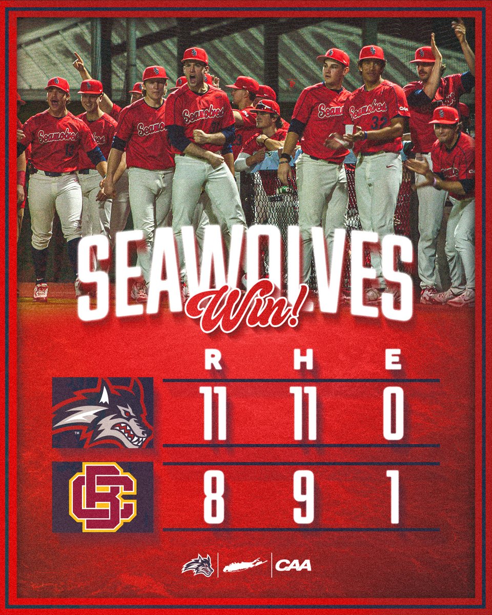 Ending the weekend with a sweep in Daytona Beach 🧹

🌊🐺 x #NCAABaseball