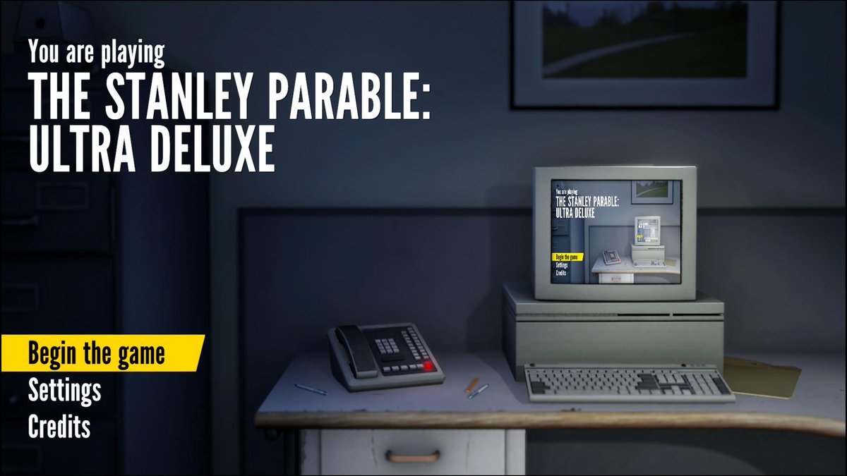 R1chknot's tweet photo. Stanley Parable (PS5) - bizarre yet brilliantly refreshing https://t.co/QTeExENuim
