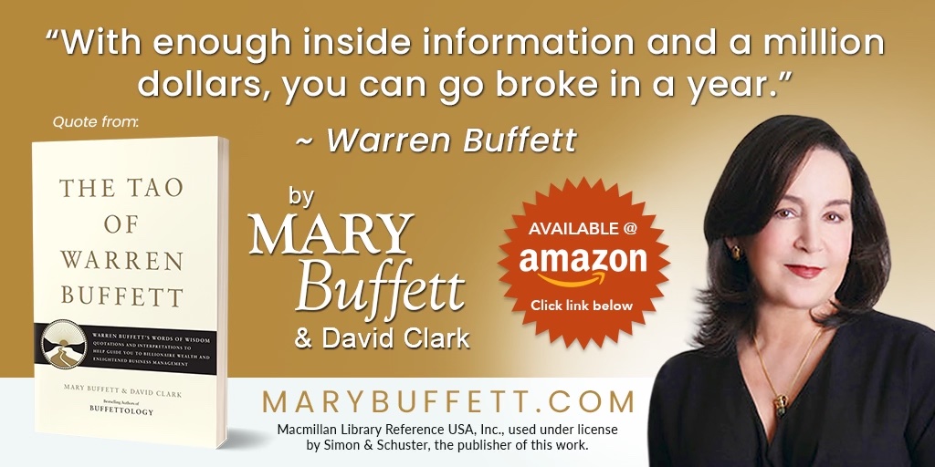 Mary Buffett tweet media