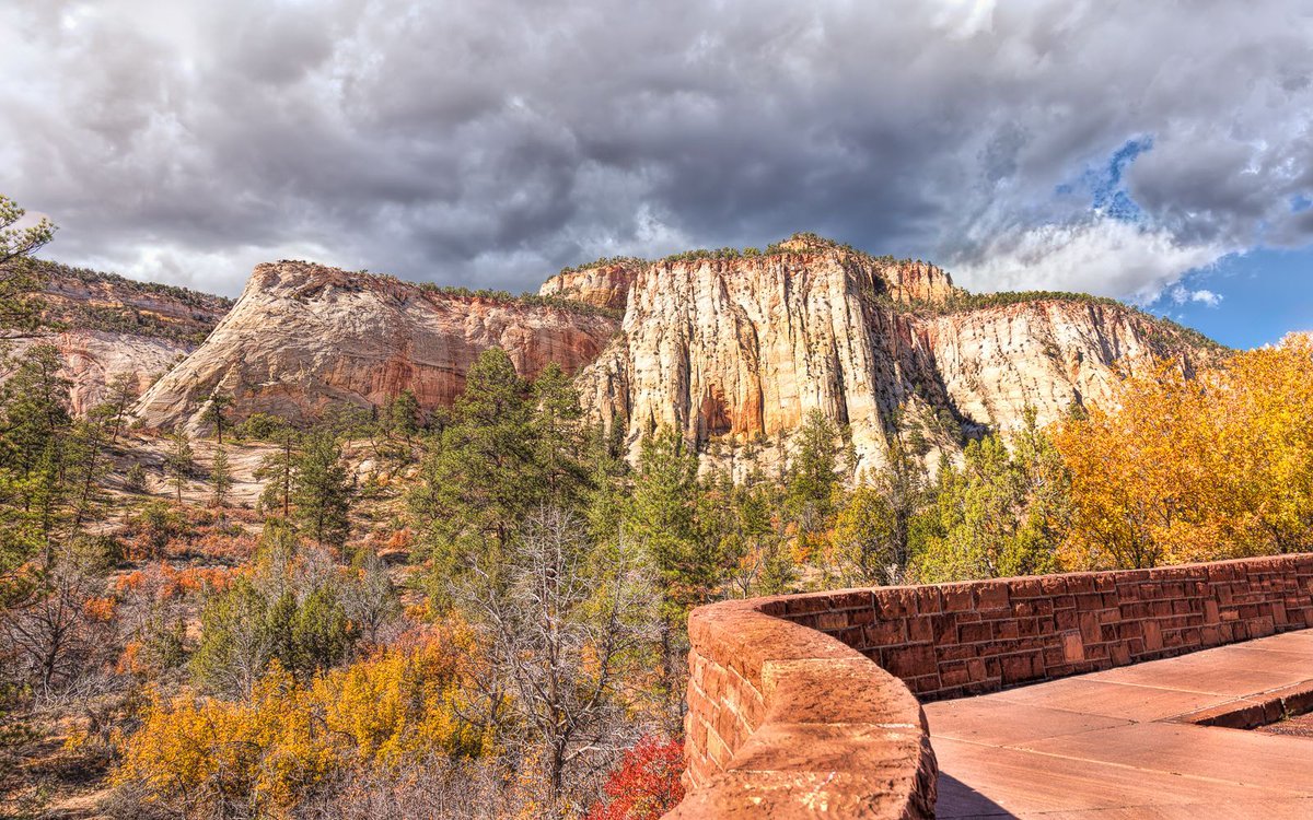 This was taken during the Fall at Zion National Park in Utah. The area is located in the upper plateau region of the park. #zionnationalpark #travel #photography

pixels.com/featured/overl…