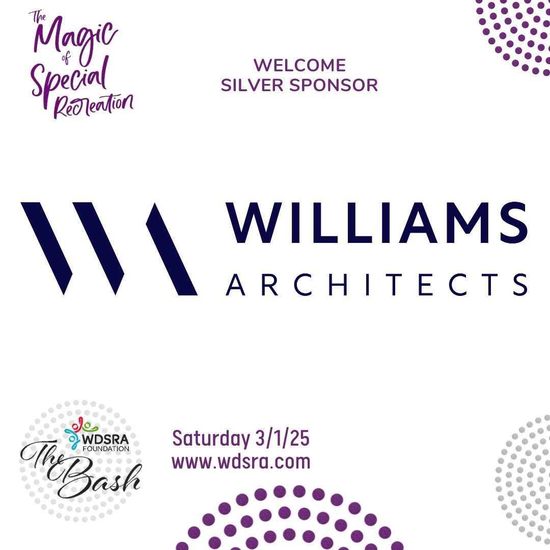 Big applause for Williams Architects! Your generous support helps bring joy and opportunities to our participants. THANK YOU for making a difference in the community!

✨The Magic of Special Recreation Starts with YOU!
buff.ly/3NLpBva
<a href="/williams_arch/">Williams</a>