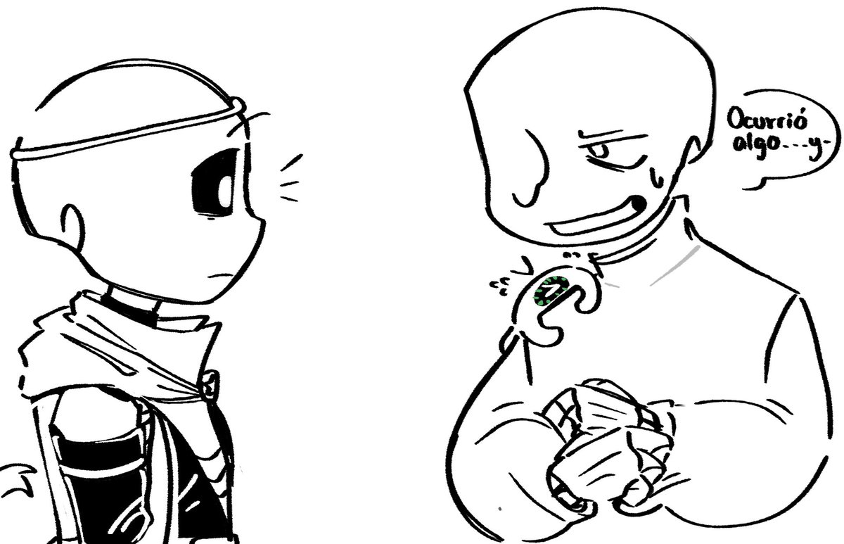 Lamber909277162's tweet photo. 3/3
Nightmare: Dream, How do you take care of a...uh, something. 
Dream: what. 
Nightmare:Something happened and... well, I didn't know that Fresh and I... this thing came out.
#freshsans #freshmare #nightmaresans https://t.co/TZtAvFcENA