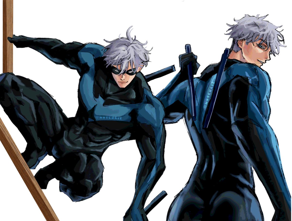 mvtchaee's tweet photo. NIGHTWING GOJOO

#gojo #GojoSatoru #nightwing #jjk #JujutsuKaisen #gojoart #gojofanart #fanart https://t.co/Q8MBiEKpPu