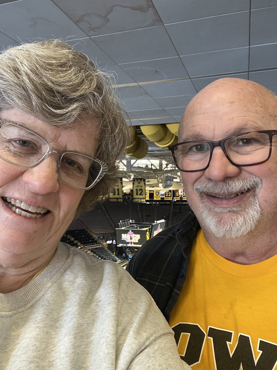 #FightforIowa with #22 in the background