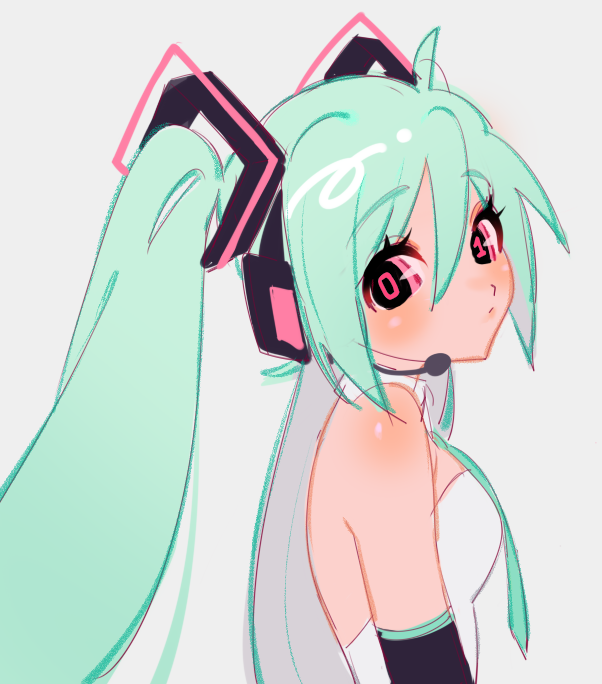 world's simplest migu doodle but i like it