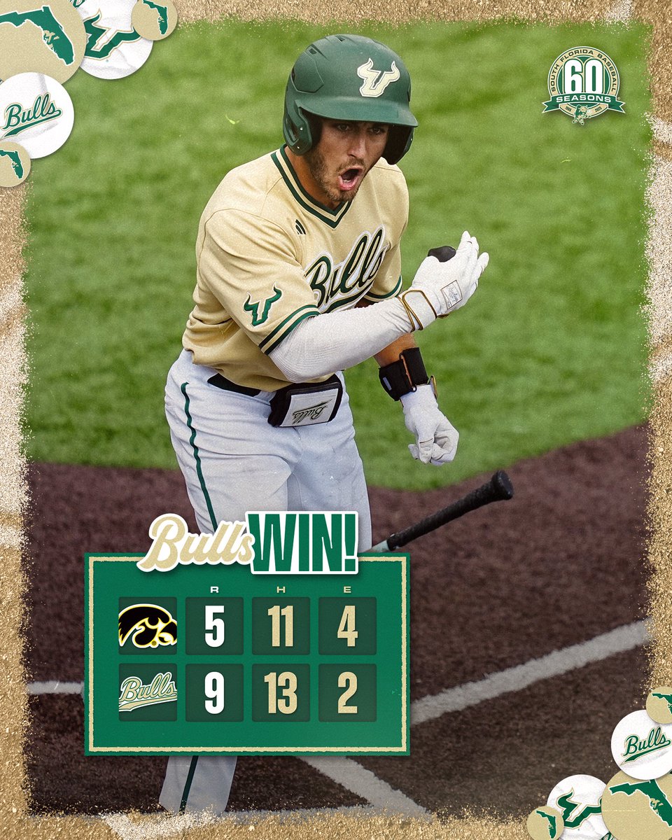 B1G series win to open the season!

#HornsUp 🤘