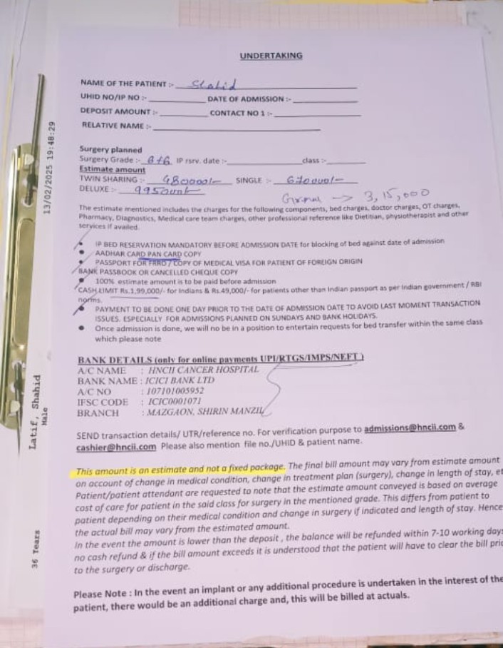 KhanHzb's tweet photo. @SonuSood Need your help,
My friend has cancer and it is in the 4th stage. The doctor has asked for an operation. https://t.co/EwUxmxzzdd