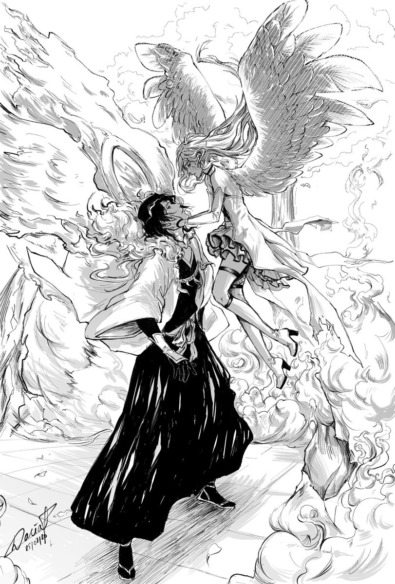 daria_nox's tweet photo. I was working on my website and found this 5y old SKETCHES
(yup yup they’re sketches, I just sat down and did this 😭😭)
it was for the BLEACH Brave Souls 5th anniversary ✌️

#BLEACH #bleachoc #bleachbravesouls https://t.co/EpZSXGkQjd
