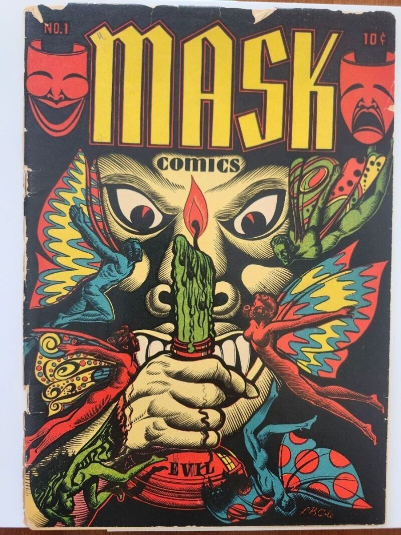 Would you love to add this classic issue to your collection?

Mask Comics 1 Classic Cover L.B. Cole Pre-Code Horror Golden Age 1945 CGC 1.5
🔗 ebay.com/itm/1463790695…
#Comics #eBay #Auction #Ad