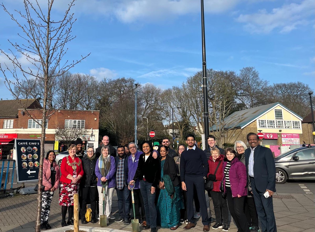 Today, I joined the centenary celebrations for #Downham where I planted a memorial tree for future generations to enjoy! Huge thanks to the residents and <a href="/costcutter/">Costcutter</a> for providing refreshments for all to enjoy!  Thank you <a href="/Sevenfieldspcn/">Sevenfields Primary Care Network</a> and everyone who assisted with the event.