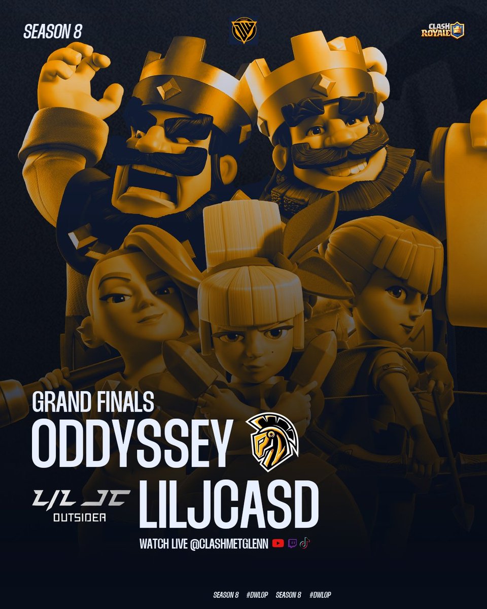 DWL - Season IX (@dw_league) on Twitter photo 🔥 Finals hype just got better! Shoutout to <a href="/singraft14/">Singraft</a> for the amazing header! 🎨🙌
🏆 DWL - Season VIII - Grand Finals! 🏆
🕘 21:00 CET – The final battle!
<a href="/LilJCASD/">LIL JC™ - Outsider - APS / ASD</a> 🆚 <a href="/Oddyssey_offcl/">Oddyssey🏛️</a> – Who takes the crown? 👀
#DWLOP #DWLFinals 🔥 Finals hype just got better! Shoutout to <a href="/singraft14/">Singraft</a> for the amazing header! 🎨🙌
🏆 DWL - Season VIII - Grand Finals! 🏆
🕘 21:00 CET – The final battle!
<a href="/LilJCASD/">LIL JC™ - Outsider - APS / ASD</a> 🆚 <a href="/Oddyssey_offcl/">Oddyssey🏛️</a> – Who takes the crown? 👀
#DWLOP #DWLFinals