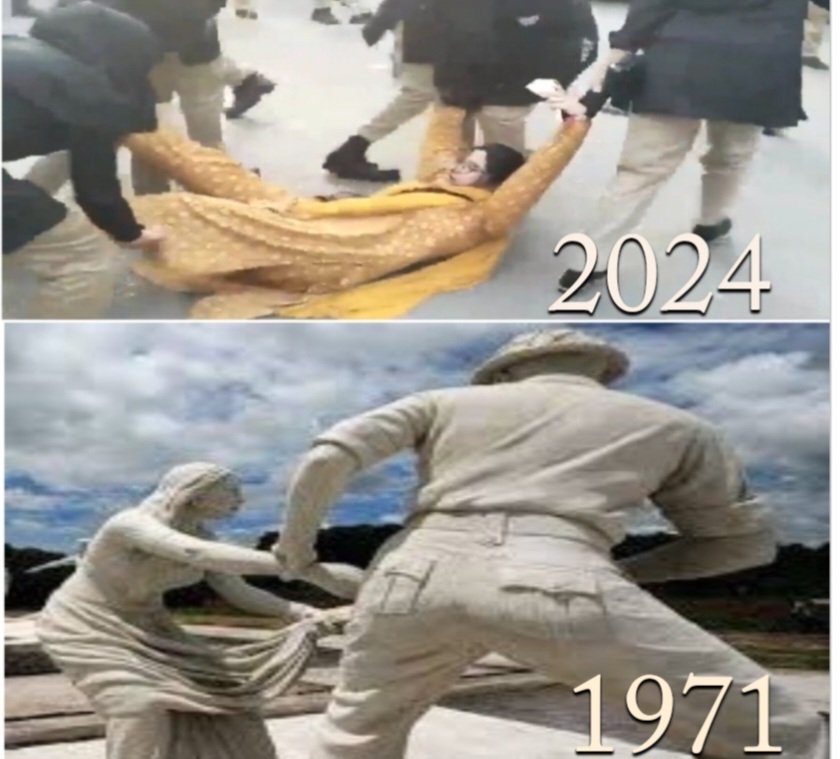 تم کل بھی عورتوں کی عصمت دری کے مجرم تھے تم آج بھی وہی وحشی درندے ہو 
#WhoAreYou <a href="/BanglaUrdu_/">Bangla Urdu | بنگلہ اردو</a>