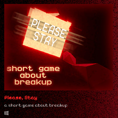 iamderlencer's tweet photo. Release Please Stay ✨

https://t.co/SV8VBS7oSr

Made not a little, but it turned out kind of good, in fact No reply 2, with a more open plot. There is a trailer, on the game page.

Leave a comment and rating in stars on the game page.

Thanks love love kiss ❤️ https://t.co/BISwexBkNn