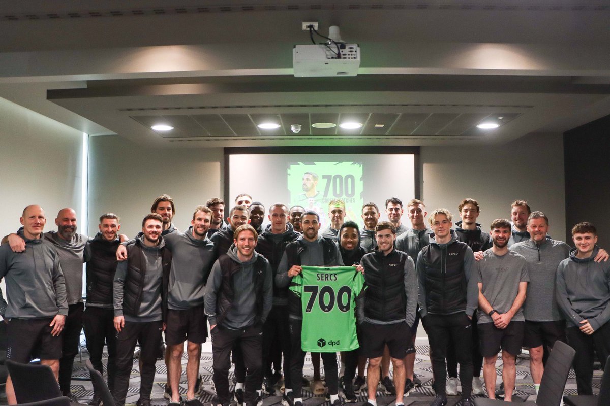 700 not out ⚽️ very proud to have reached this milestone and here’s to many more 🙌⚽️