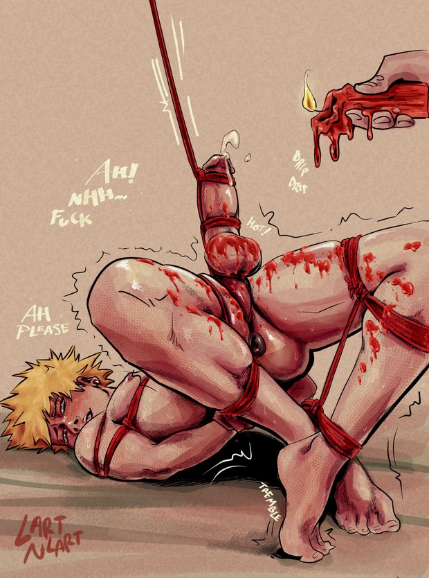 NSFW 
CW: rope bondage, wax play, cbt, plug, BDSM, begging, stress position, crying and begging

Poor Katsuki is a sensitive mess 😮‍💨