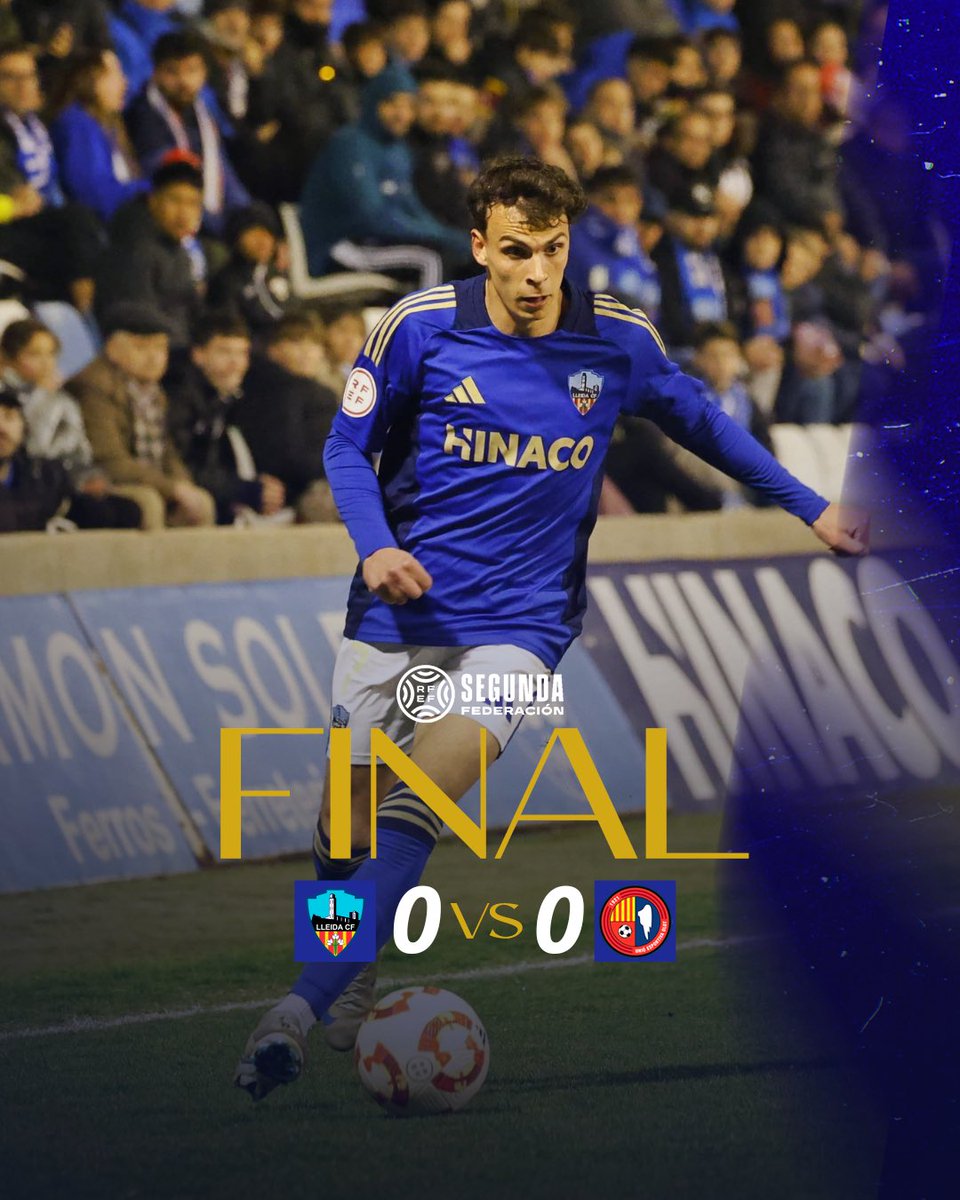 LleidaCF's tweet photo. ⚽FINAL de partit‼️

LLEIDA CF 0-0 UE OLOT

#ElLleidaEsQuedaACasa
#LleidaOlot https://t.co/5g7fBeL6xR