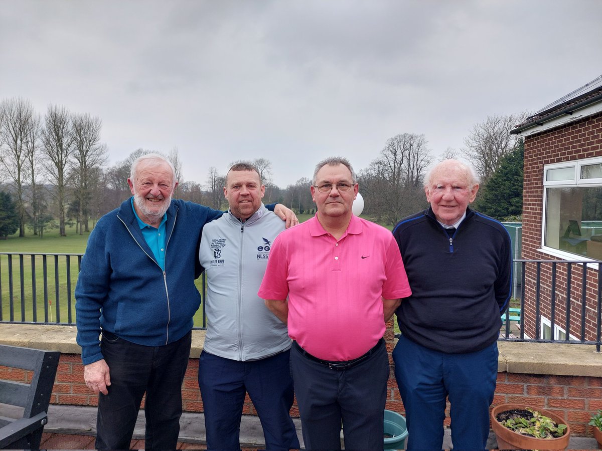 The Winter League Bogey Competition took place today. Congratulations to the Team of Les Kitching, Kevin Clinton, Paul Eames &amp; Stephen Kitching for winning with a score of +12!
A full list of results is available on the Winter League page at bedalegolfclub.com/results/