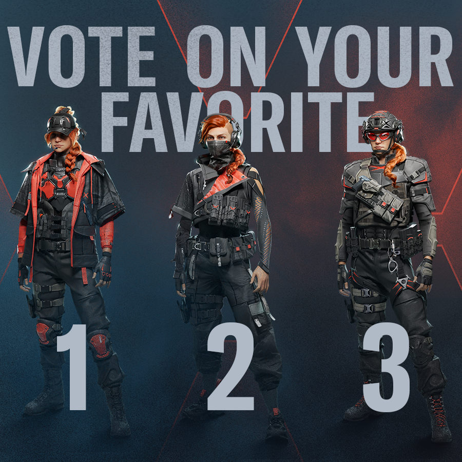 Vote on which potential Ash skin you'd like to see created!✍
Poll closes on Feb 19 so make your decision and lock it in. 🔒