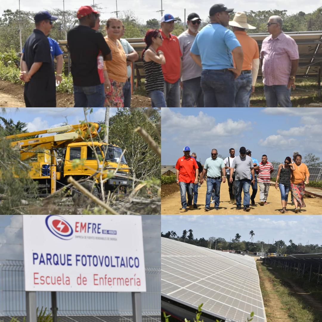 Se trabaja en la recta final y sin perder un segundo, en la puesta en marcha del Parque Fotovoltaico el Cotorro en #LaHabanaDeTodos.
#LaHabanaViveEnMí
#CubaVencerá