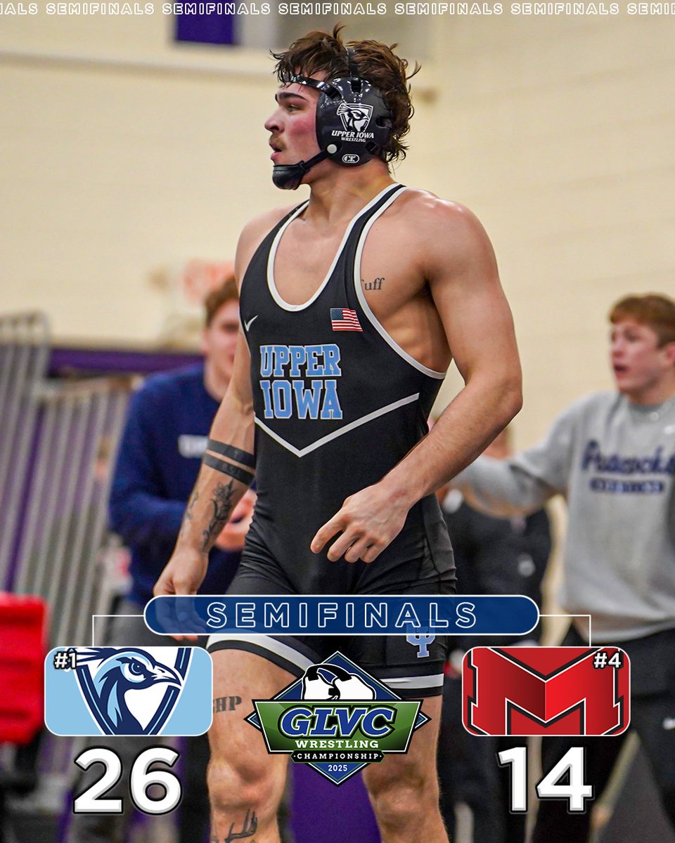Great Lakes Valley Conference (@glvcsports) on Twitter photo ๐๐คผโโ๏ธ PEACOCKS FLY TO THE 'SHIP ๐ฆ
<a href="/UIU_Wrestling/">Upper Iowa Wrestling</a> will compete for the league title after its victory over Maryville!
#GLVCwrestle | #GLVCchamps ๐๐คผโโ๏ธ PEACOCKS FLY TO THE 'SHIP ๐ฆ
<a href="/UIU_Wrestling/">Upper Iowa Wrestling</a> will compete for the league title after its victory over Maryville!
#GLVCwrestle | #GLVCchamps