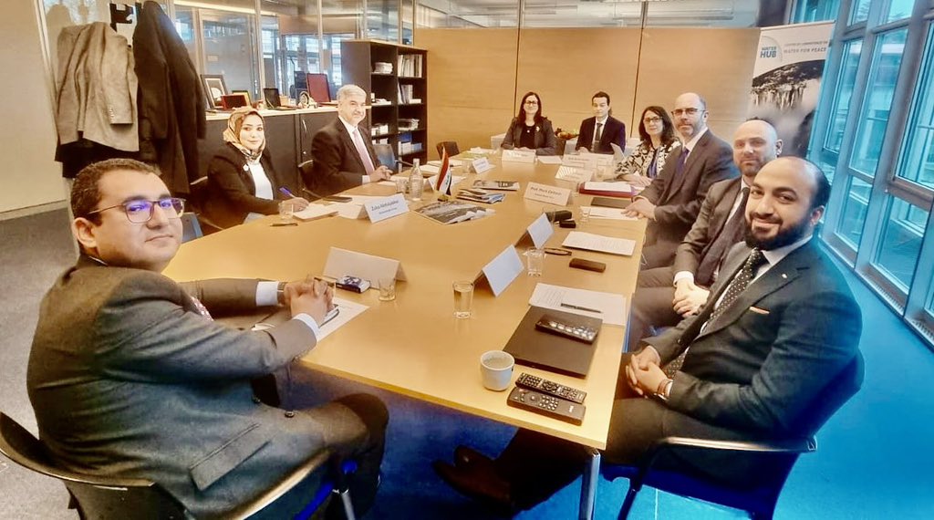 Dr Hisham Al-Alawi / الدكتور هشام العلوي (@ha_alalawi) on Twitter photo I’d like to thank the team <a href="/GenevaWaterHub/">Geneva Water Hub</a> & representatives of <a href="/swisspeace/">swisspeace</a> for the productive trilateral workshop in #Geneva.
We thoroughly reviewed the concept note for the “water & climate dialogue for regional prosperity & peace building initiative” & the next practical steps I’d like to thank the team <a href="/GenevaWaterHub/">Geneva Water Hub</a> & representatives of <a href="/swisspeace/">swisspeace</a> for the productive trilateral workshop in #Geneva.
We thoroughly reviewed the concept note for the “water & climate dialogue for regional prosperity & peace building initiative” & the next practical steps