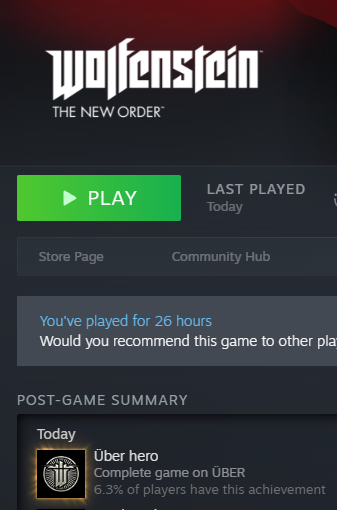 replaying wolfenstein the new order on uber was a mistake