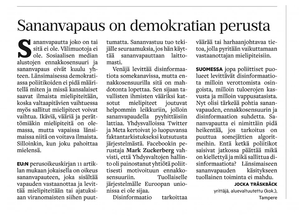 AhvonenElina's tweet photo. @AtteKorhola Ja tää sarjayrittäjä, 24 neliöiseen asuntoon kuntavaalien ajaksi muuttanut #jocka joka palvoo näitä. Onnea @kokoomus https://t.co/fLKjsOPP8N