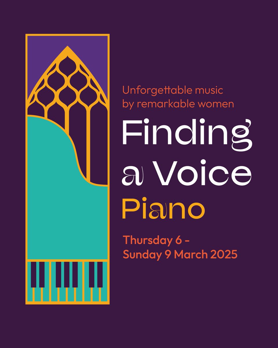 Our Piano Series at Finding A Voice 2025 will feature virtuoso performances by Thérèse Fahy and Antonio Oyarzabal. Join us for a journey through forgotten female composers and legendary women in music, all performed on the grand piano

#PianoSeries #FindingAVoice2025 #PianoMusic