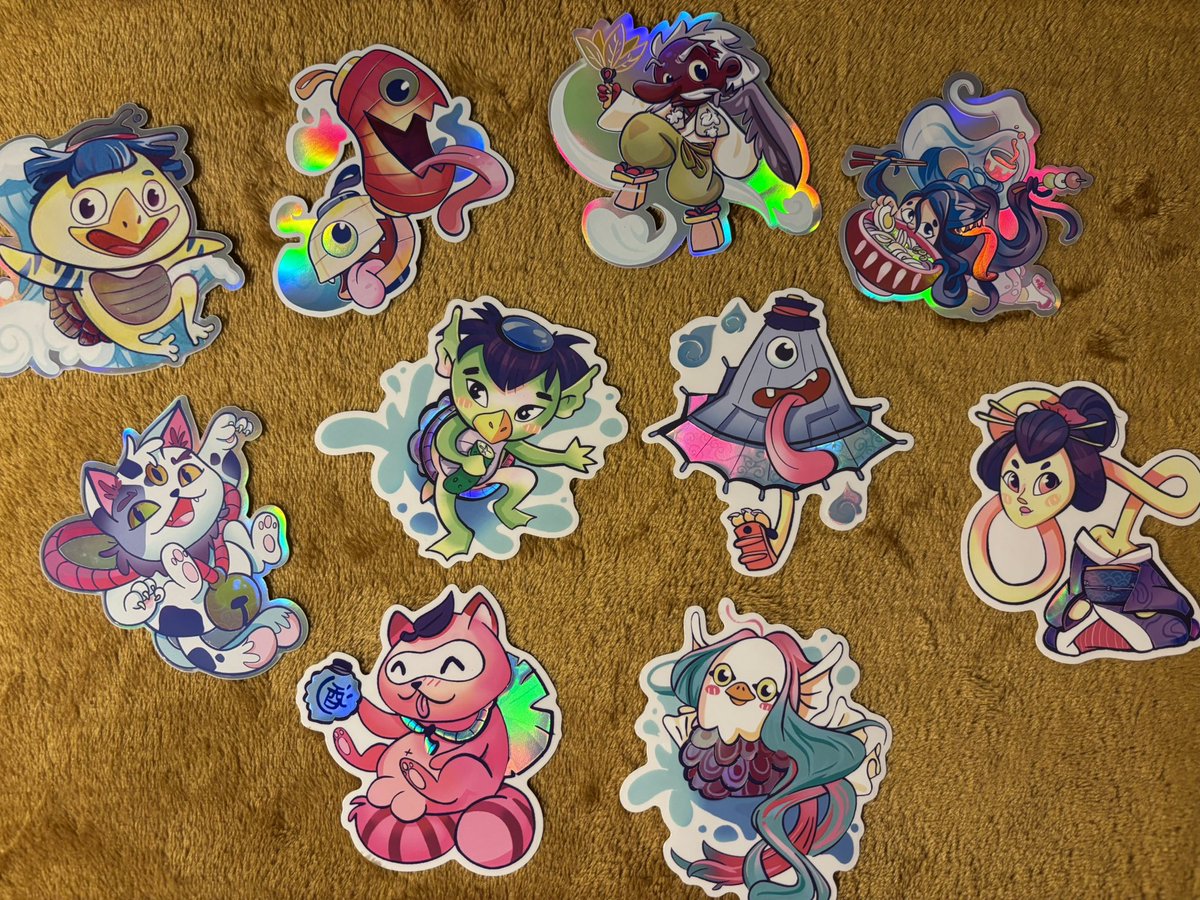 meronboi's tweet photo. Este finde no he ido a la #JapanWeekendMadrid pero aprovecho igualmente para mostraros mi colección de pegatinas chulísimas de Yōkai kawaii de @ruth2m. Si la veis en algún evento no dudéis en acercaros a su stand! Otro día enseño sus washi tapes que son lo más! https://t.co/ATeEJaY2VS