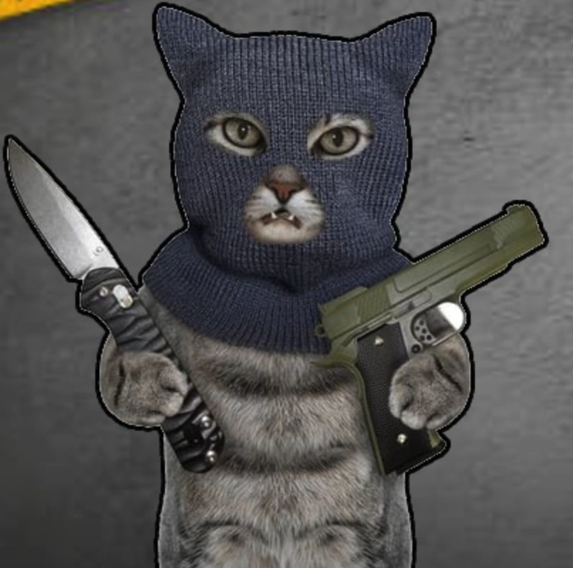 this cat here to attack the trenches