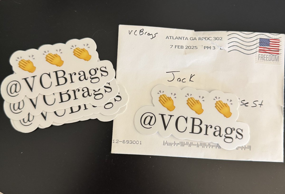 Rumor has it that if you ratio enough VCs on X you’ll have also have this in your mailbox in 3-5 business days

<a href="/VCBrags/">VCs Congratulating Themselves 👏👏👏</a>