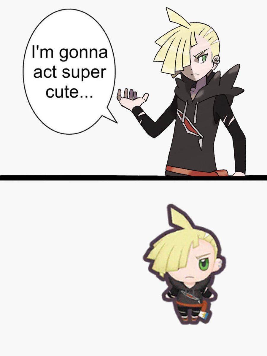 subarurad's tweet image. has anyone done this yet. Gladion my awesomeguy