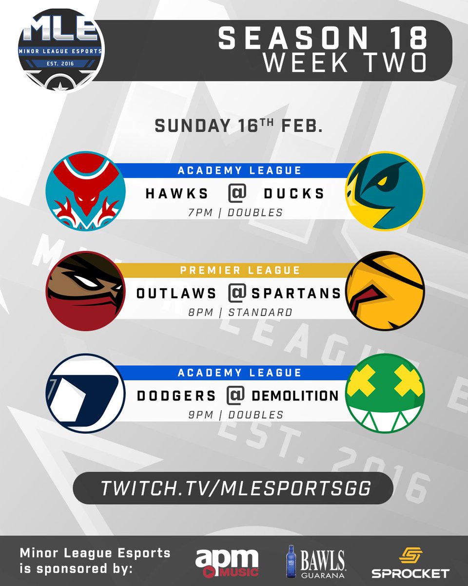 Minor League Esports tweet media