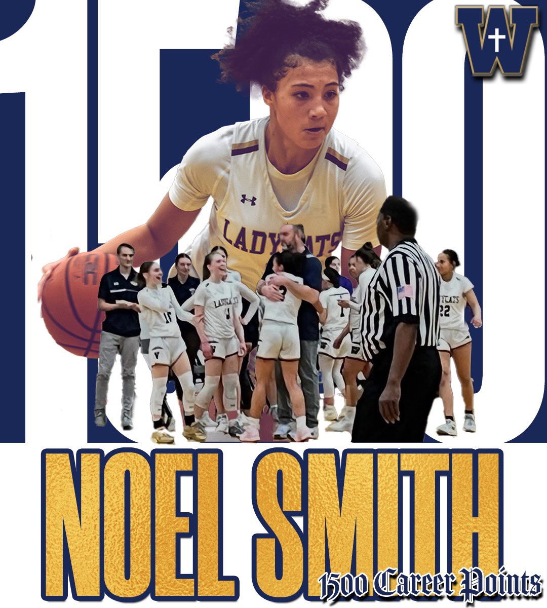 Whitefield Girls Basketball (@whitefield_gbb) on Twitter photo Last night <a href="/noelsmithh/">Noel Smith</a> scored her 1500th point! Congratulations Noel we are so proud of you!
Notes:
🏀 30 rebounds away from 1500
🏀 #19 in Kentucky at 20.5ppg
🏀 #12 in Kentucky 57.9 FG%
🏀 #2 in Kentucky 226 FG Made
🏀 #7 in Kentucky 575 Total Points Last night <a href="/noelsmithh/">Noel Smith</a> scored her 1500th point! Congratulations Noel we are so proud of you!
Notes:
🏀 30 rebounds away from 1500
🏀 #19 in Kentucky at 20.5ppg
🏀 #12 in Kentucky 57.9 FG%
🏀 #2 in Kentucky 226 FG Made
🏀 #7 in Kentucky 575 Total Points