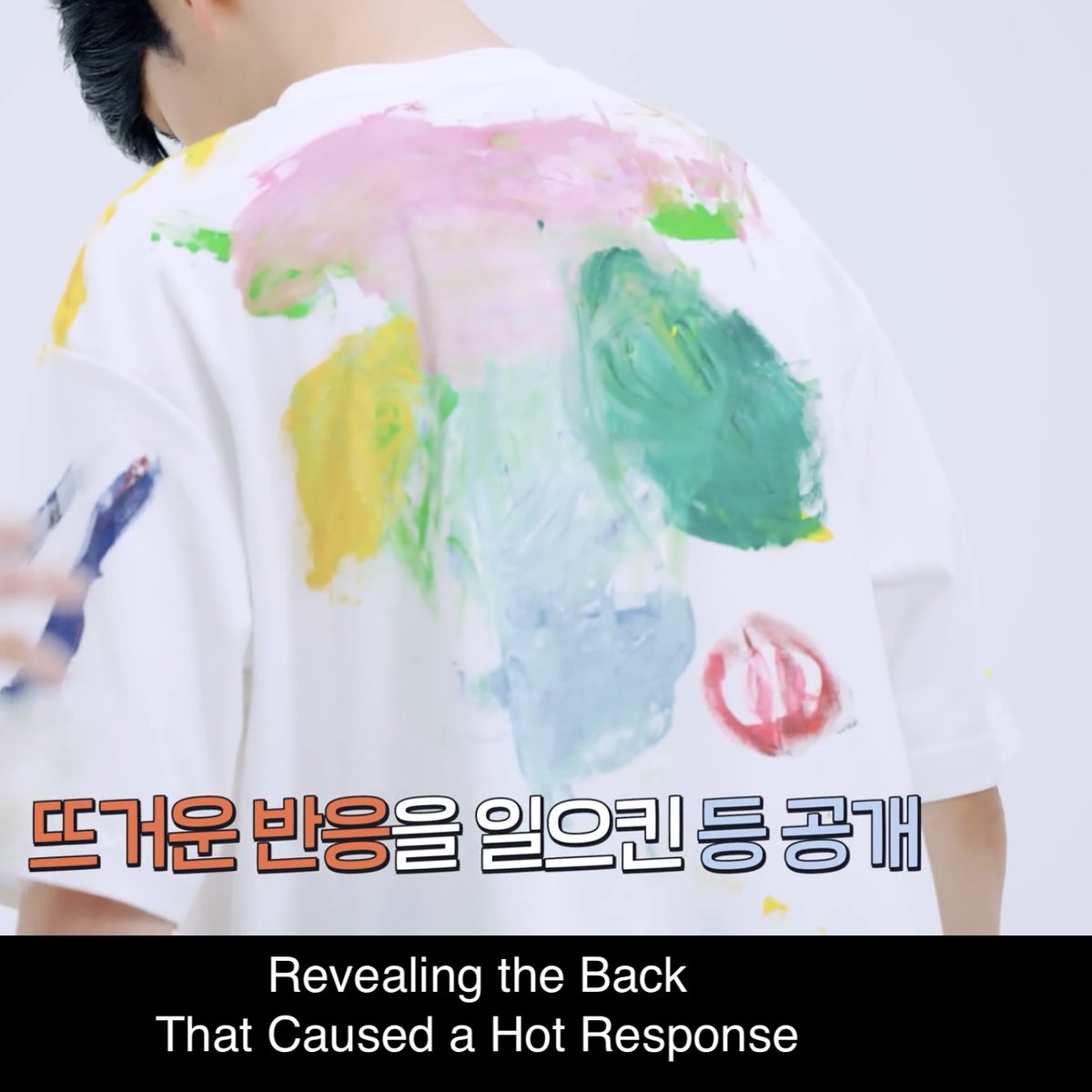 blueberrbin's tweet image. the difference between yujin and hanbin’s t-shirt still gets me😭 let’s just call hanbin’s abstract🫶

#ZBtving #ZBTV_REPLAY    #ZEROBASEONE #ZEROBASEONE_BLUE #BLUEPARADISE