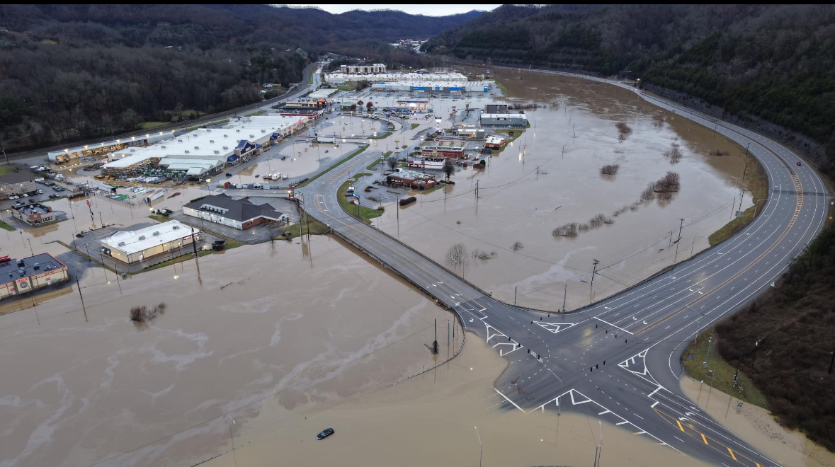 Glad Trump had the chance to waste millions of taxpayer dollars to fly over the Daytona 500 and then ride The Beast on the track as parts of West Virginia, Virginia, Kentucky, Arkansas, and Tennessee are underwater. Priorities.