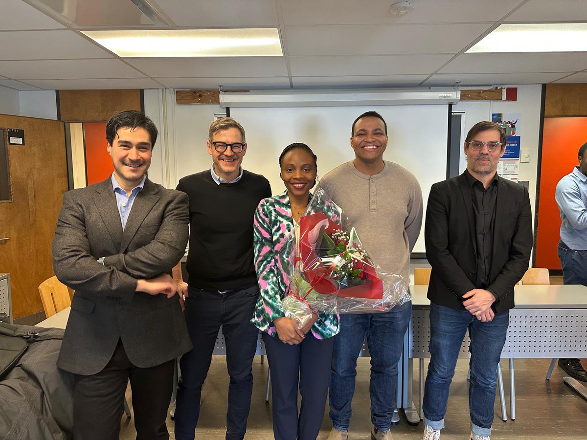 PhD done ✅!! Merci à mon jury et mon directeur de thèse! Magnifique expérience intellectuelle qui débouche sur l’obtention d’un doctorat à l’école de criminologue de l’Université de Montréal. #Grateful