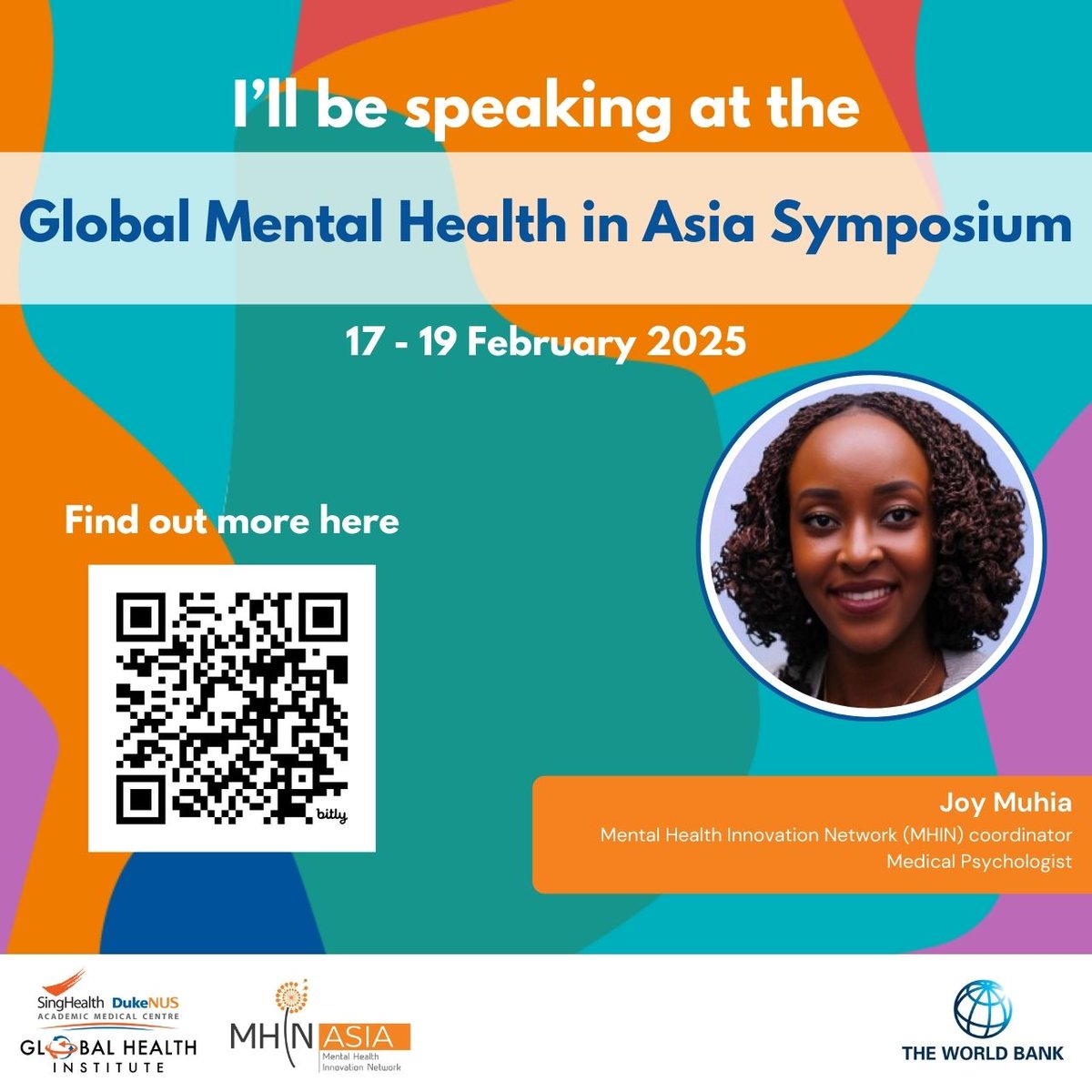 We'll be officially launching the Mental Health Innovation Network (MHIN) Asia hub at the Global Mental Health in Asia 2025 symposium. Looking forward to connect, collaborate, and explore critical priorities in advancing mental health in Asia.  
 #GMHasia2025 #globalmentalhealth