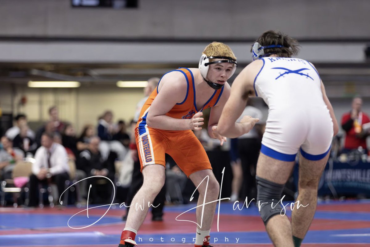 Montevallo’s Drew Adams is your 5A 165 State Champ!