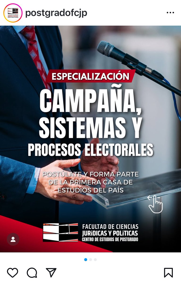 Invito a quienes están interesados en cursar postgrado en la UCV,     instagram.com/share/BAJ840Qn…