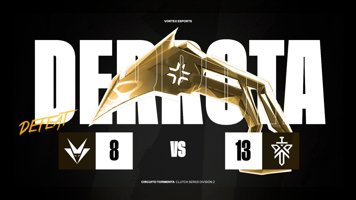 Perdemos contra @XTirpeTeam ❌

Nos vemos la siguiente semana con otra oportunidad para pasar de ronda 

#GoVortex — #VALORANT