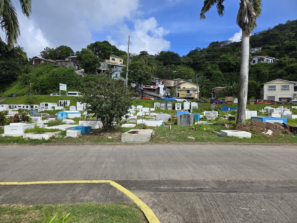 Brookwood Cemetery visits a Catholic burial ground opposite Grand Anse Beach, Grenada. After a long chat with the warden, Henry, he explained that the burial ground is free. Basically, you find a spot, and the grave is dug by hand, usually by the family.