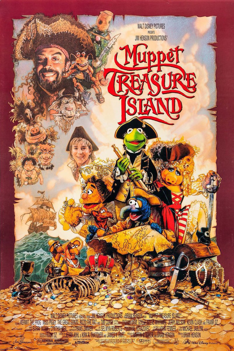 🎬MOVIE HISTORY: 29 years ago today, February 16, 1996, the movie ‘Muppet Treasure Island’ opened in theaters!

#KevinBishop #TimCurry #JenniferSaunders #BillyConnolly #DavidNicholls #DaveGoelz #SteveWhitmire #JerryNelson #FrankOz #KevinClash #Muppets #BrianHenson