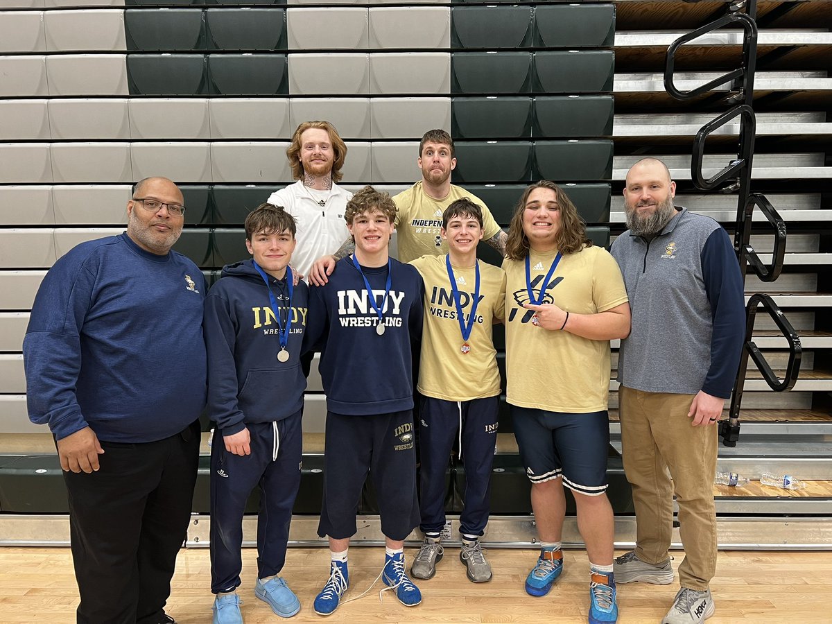 This year’s Section 3 place winners and STATE QUALIFIERS. 

GIRLS
- Laura Gupton (132)
- Julianna King (185)

BOYS
- Murk Romano (138)
- Riddeck Romano (144)
- Leo Roberts (157)
- Nate Hickham (285)

#ALLIndy <a href="/wcsIHSathletics/">Independence Athletics</a> <a href="/SeWrestle/">SEWrestle</a> <a href="/TSSAA/">TSSAA</a>