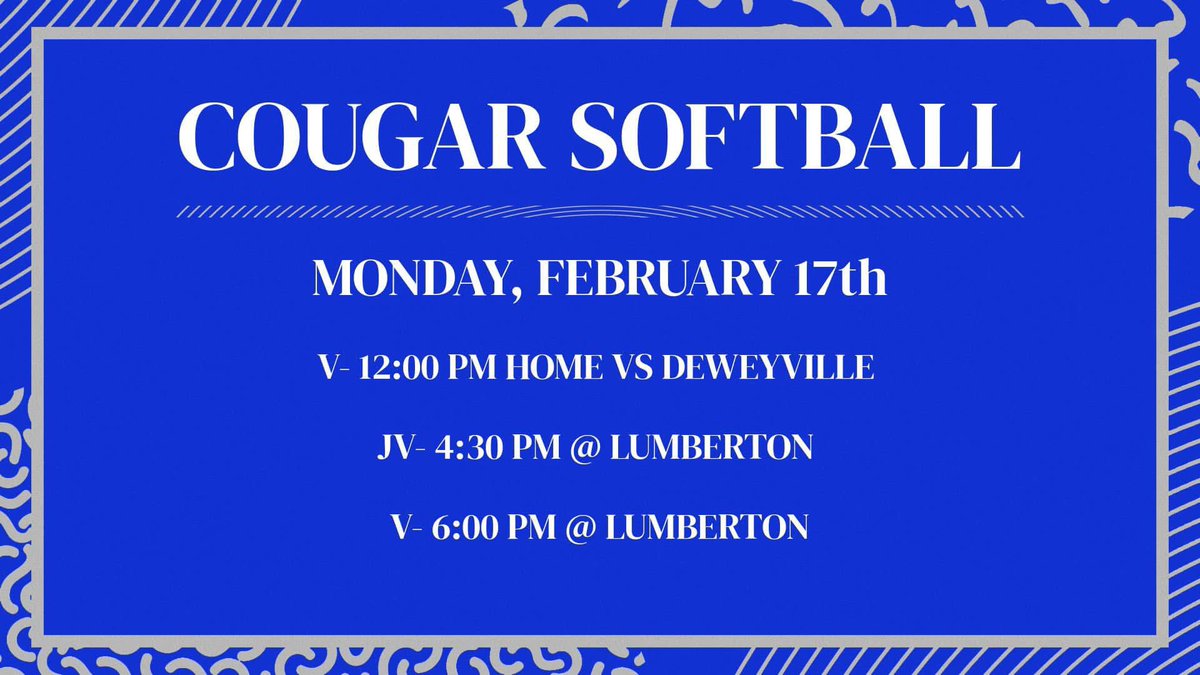 Come out and support!!!🥎🥎