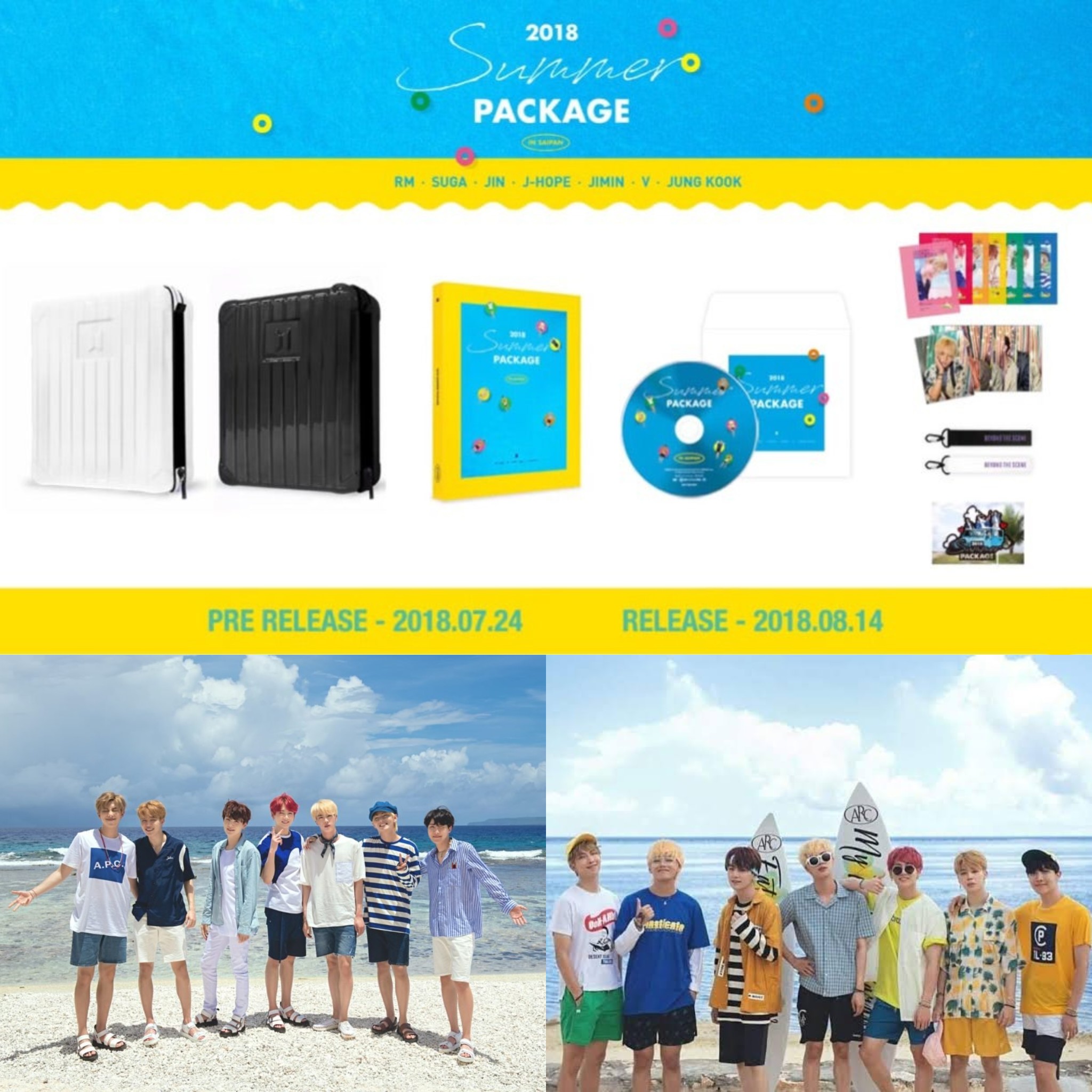 BTS サマパケ 2018 サイパン ジミン BTS Summer Package in Saipan 2018 pt.1 | ARMY's Amino