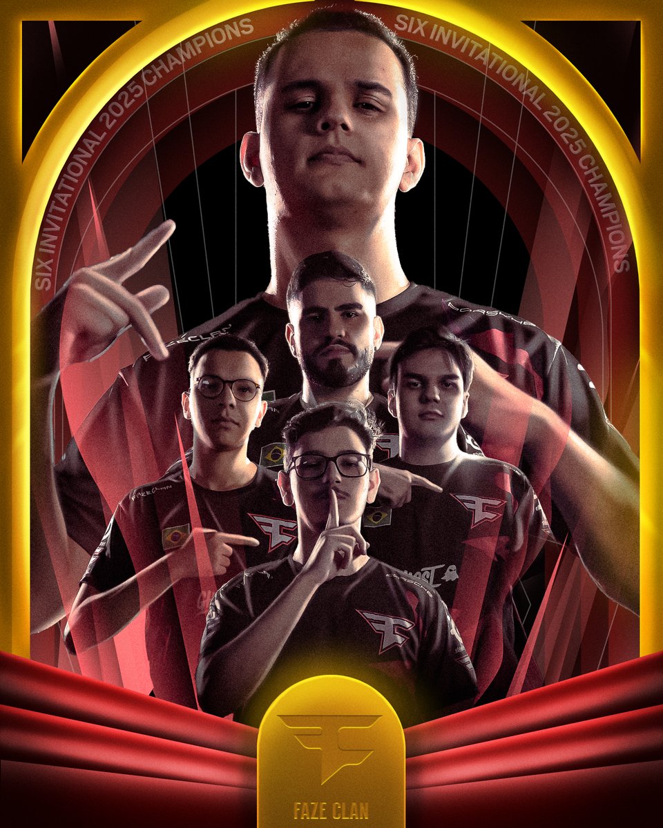 🏆FAZE ARE YOUR SIX INVITATIONAL 2025 CHAMPIONS🏆