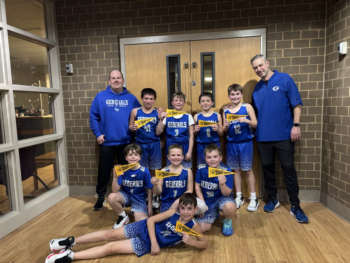 nwobball's tweet photo. Anthony Wayne white 4th grade champs 2-15/ 2-16 at Emmanuel Christian. Wins over BG Christian, Sylvania Jr. Cougars and Otsego. Stay healthy and have a GREAT week! https://t.co/6dES7U8B3B